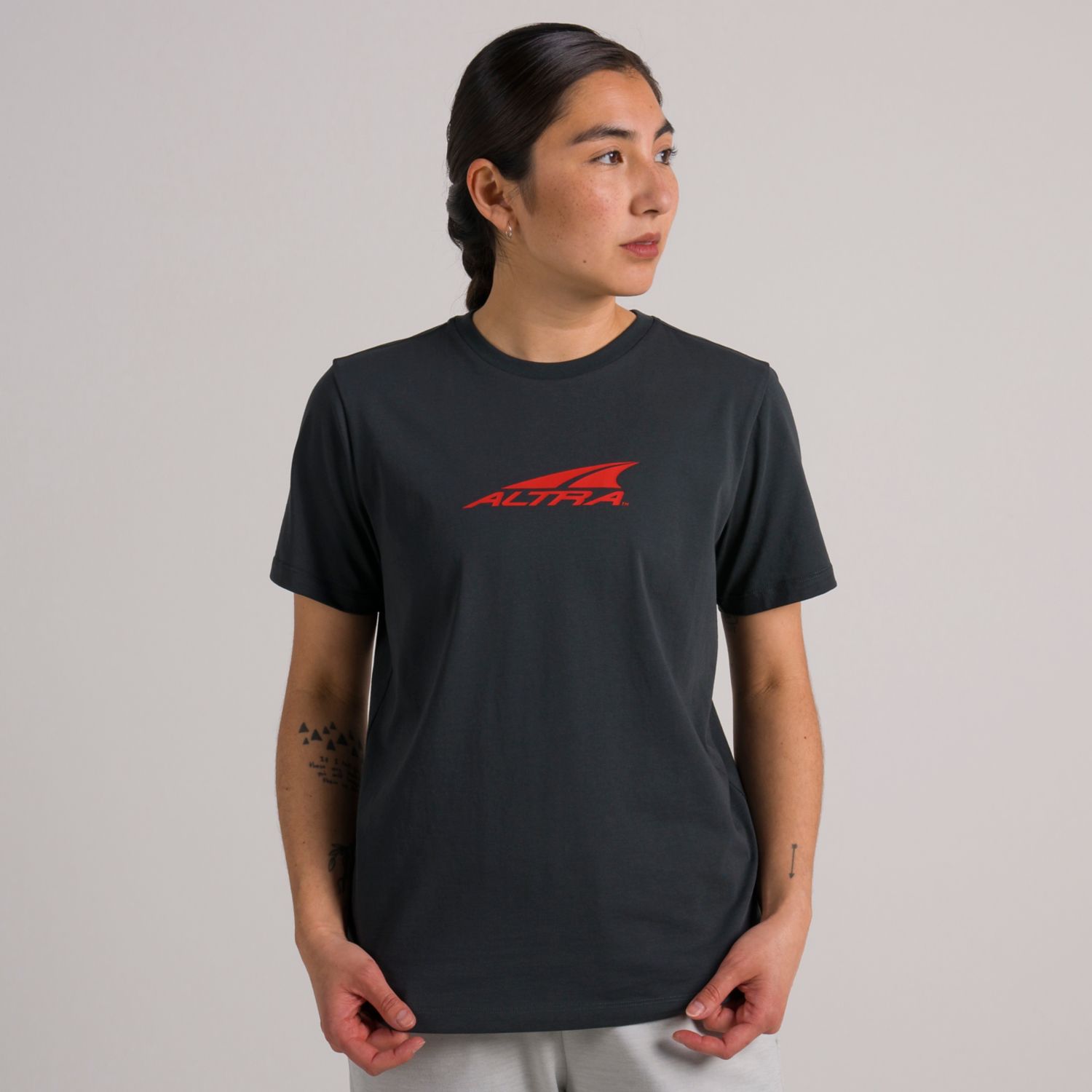 Altra Everyday Recycled Women's T Shirts Black | NZ-90217549