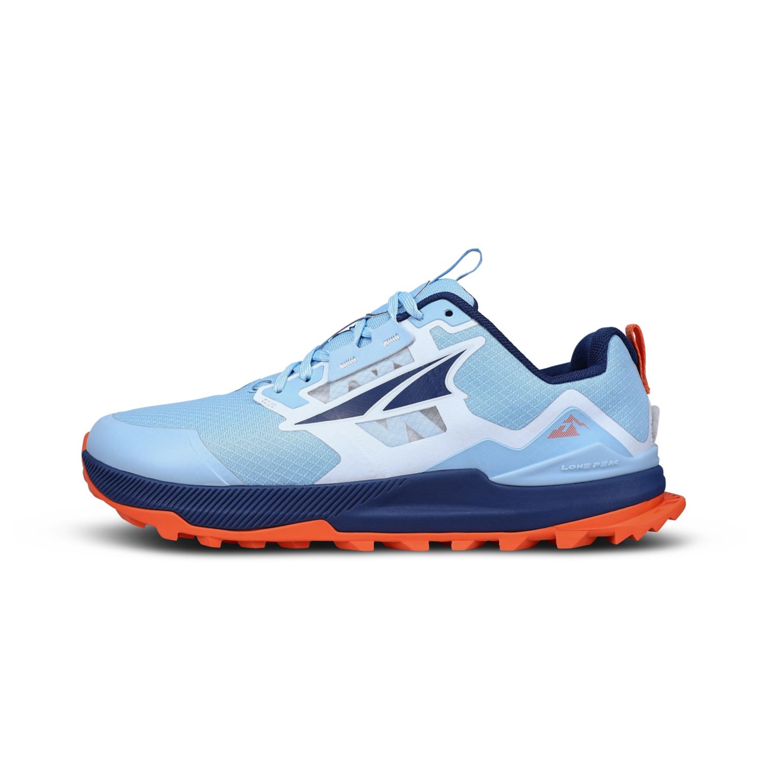 Altra Lone Peak 7 Women's Trail Running Shoes Blue / Orange | NZ-16482309