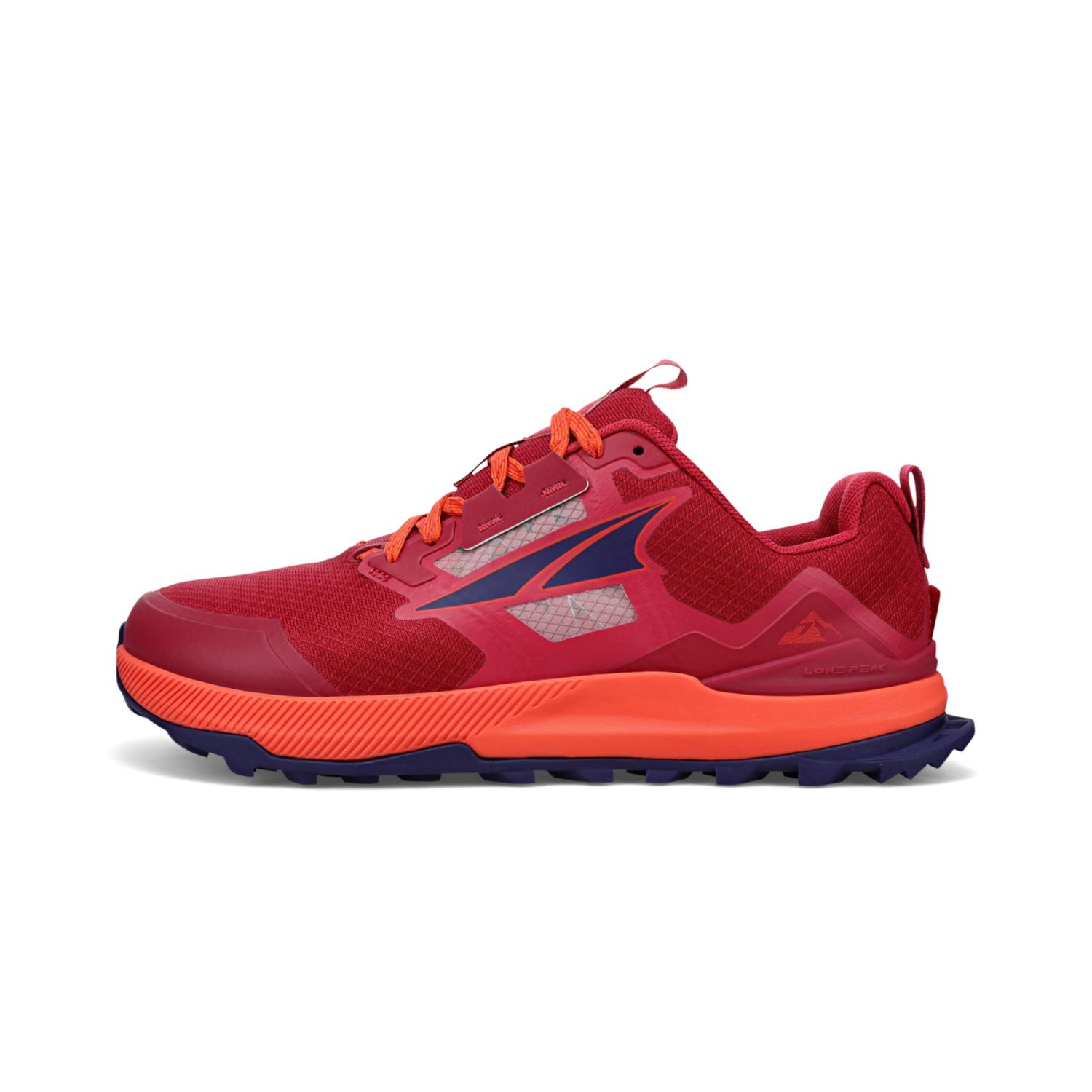 Altra Lone Peak 7 Women's Trail Running Shoes Dark Red | NZ-62048519