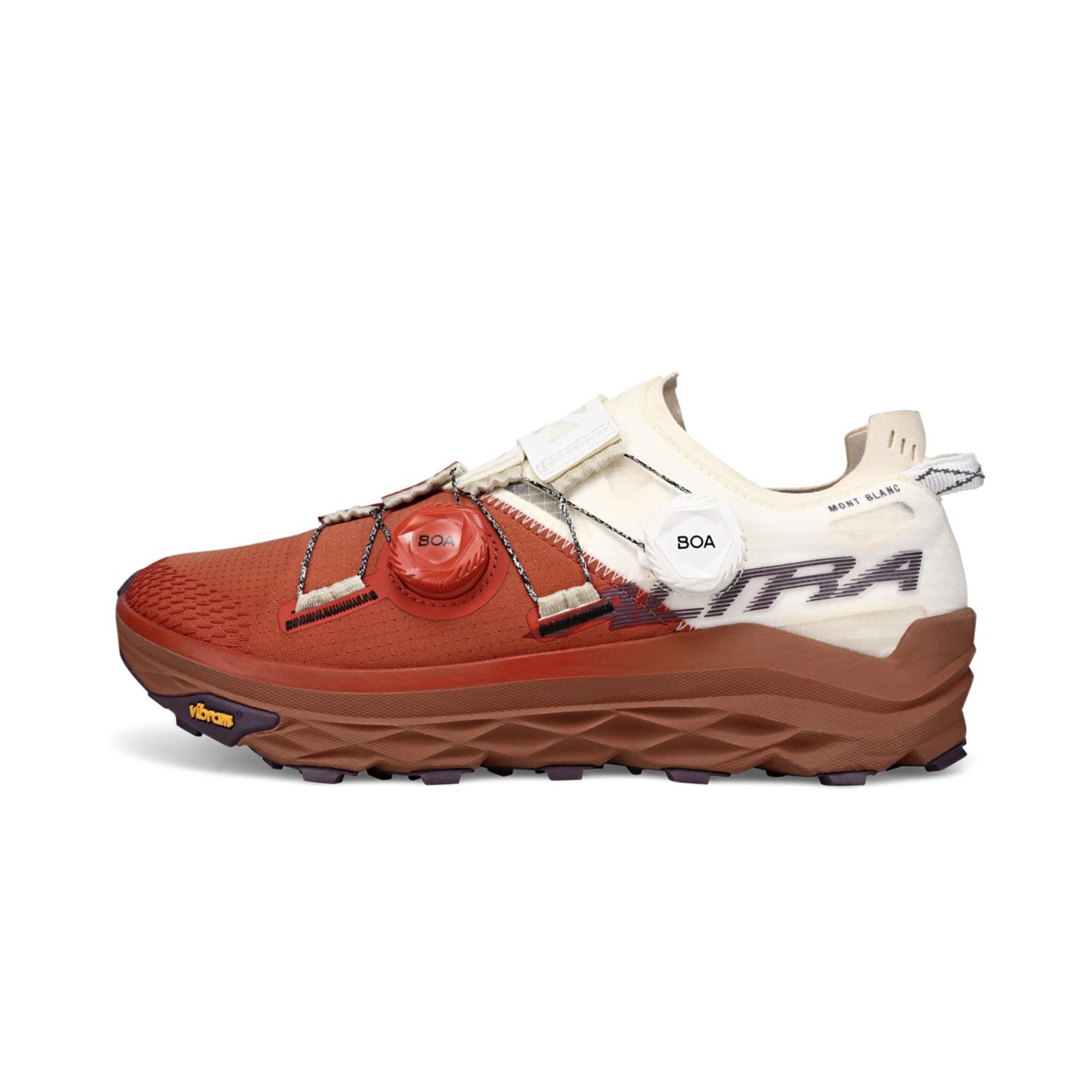 Altra Mont Blanc Boa Women's Trail Running Shoes Burgundy | NZ-54273919