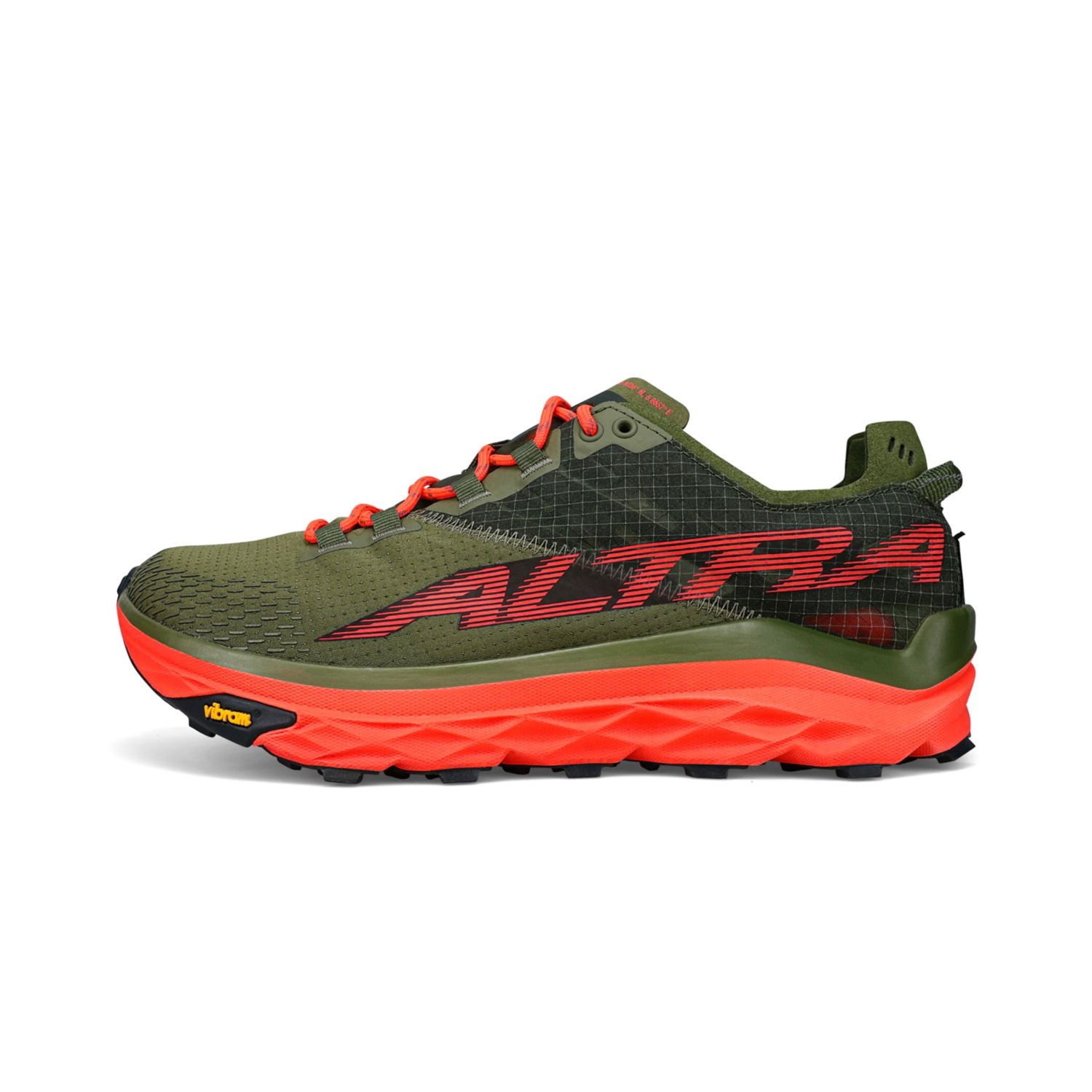 Altra Mont Blanc Men's Trail Running Shoes Olive | NZ-31750469