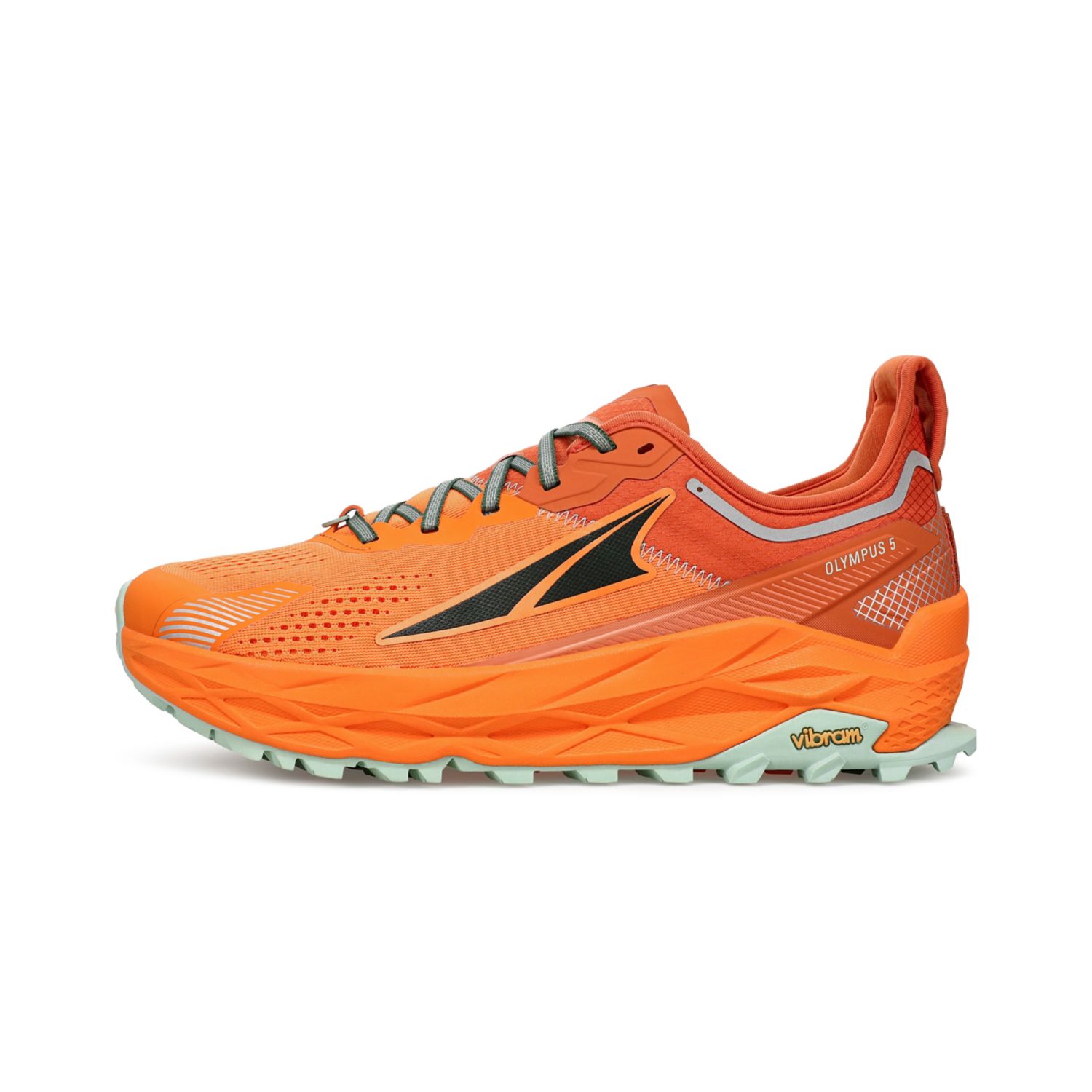 Altra Olympus 5 Men's Trail Running Shoes Orange | NZ-57320949