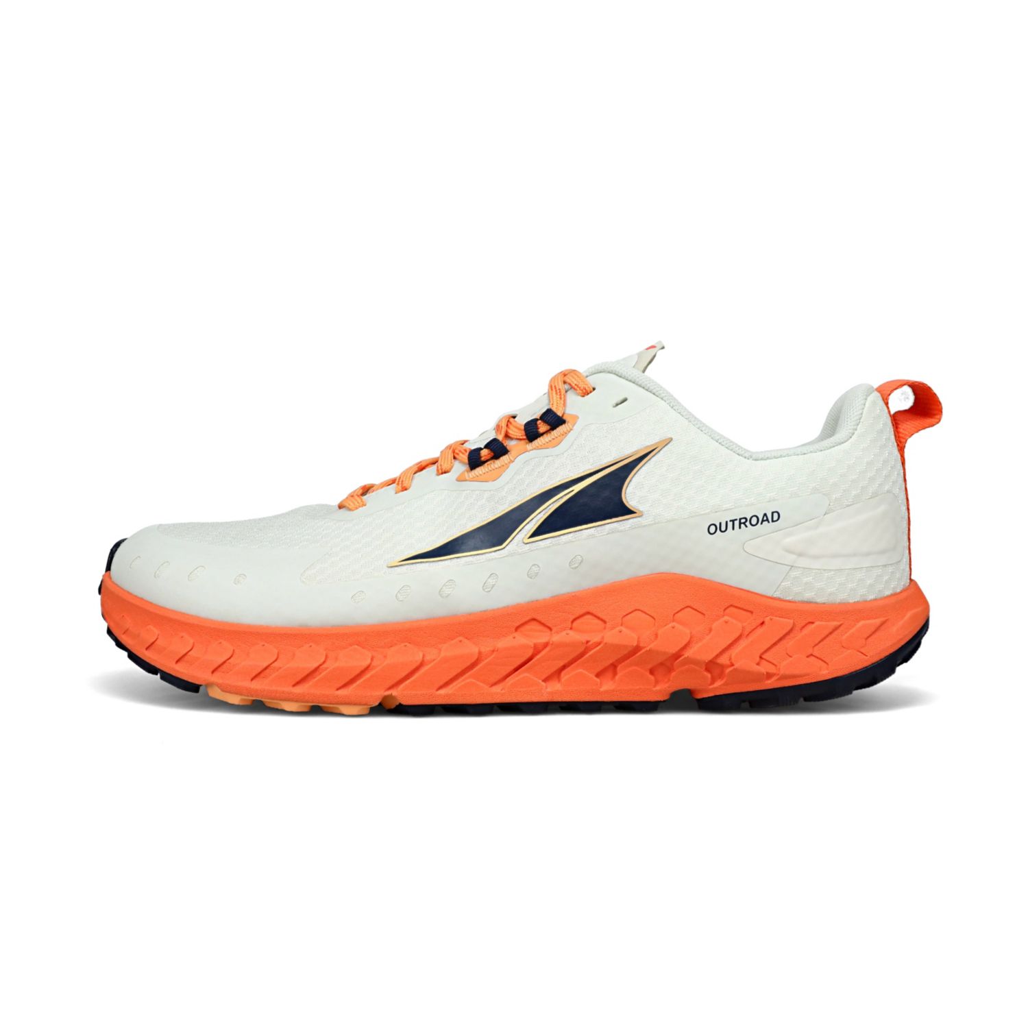 Altra Outroad Men's Road Running Shoes White / Orange | NZ-70692159