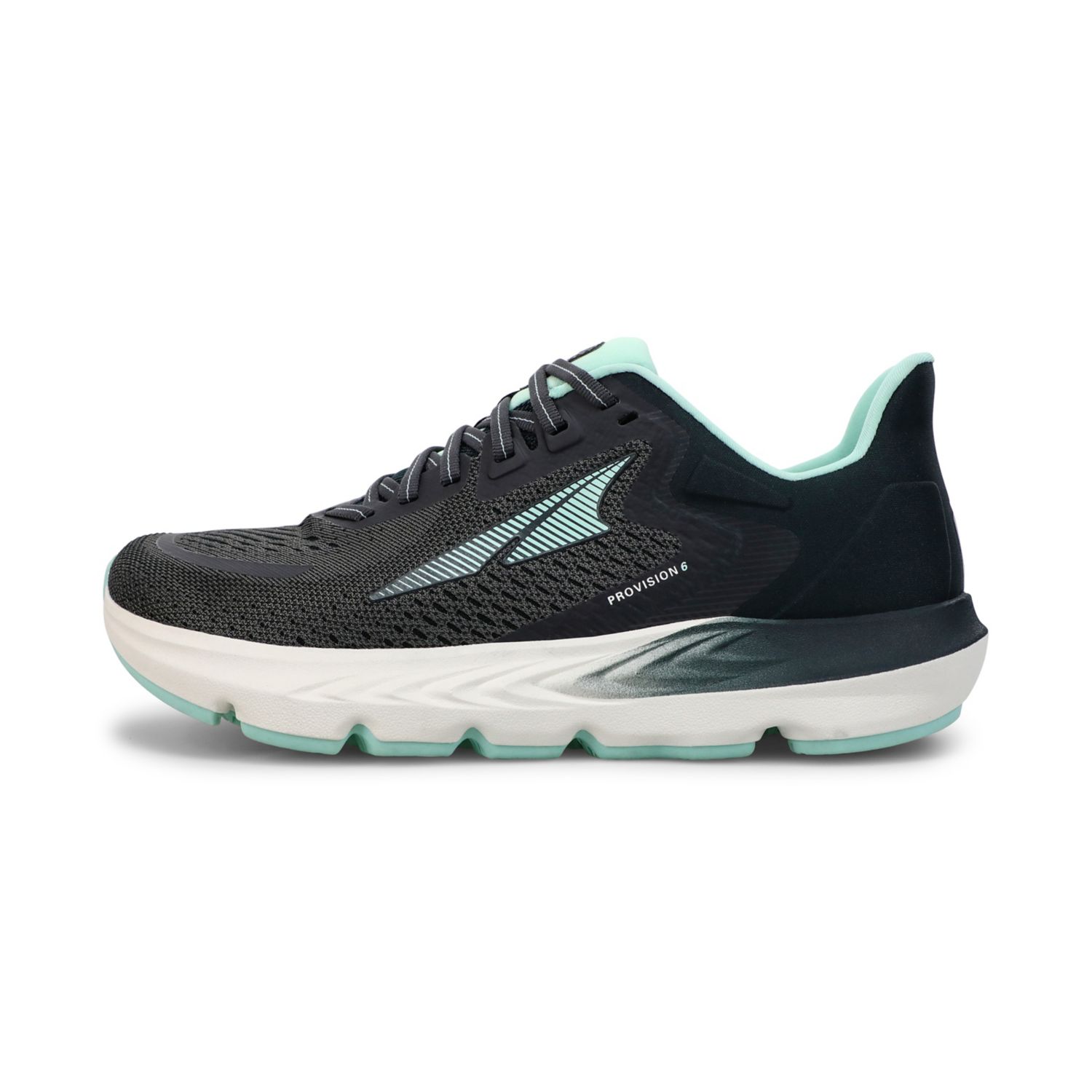 Altra Provision 6 Women's Road Running Shoes Black / Turquoise | NZ-13879249