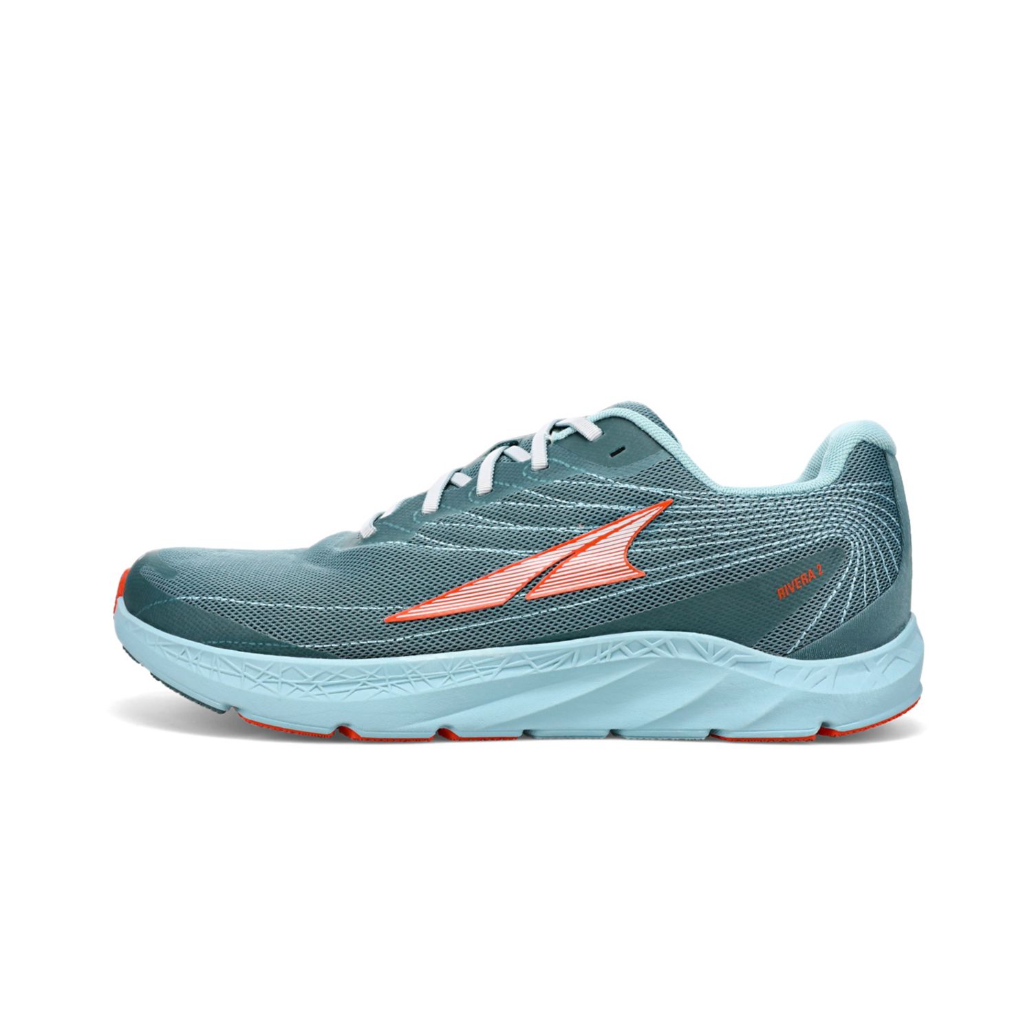 Altra Rivera 2 Men's Walking Shoes Turquoise | NZ-54897169