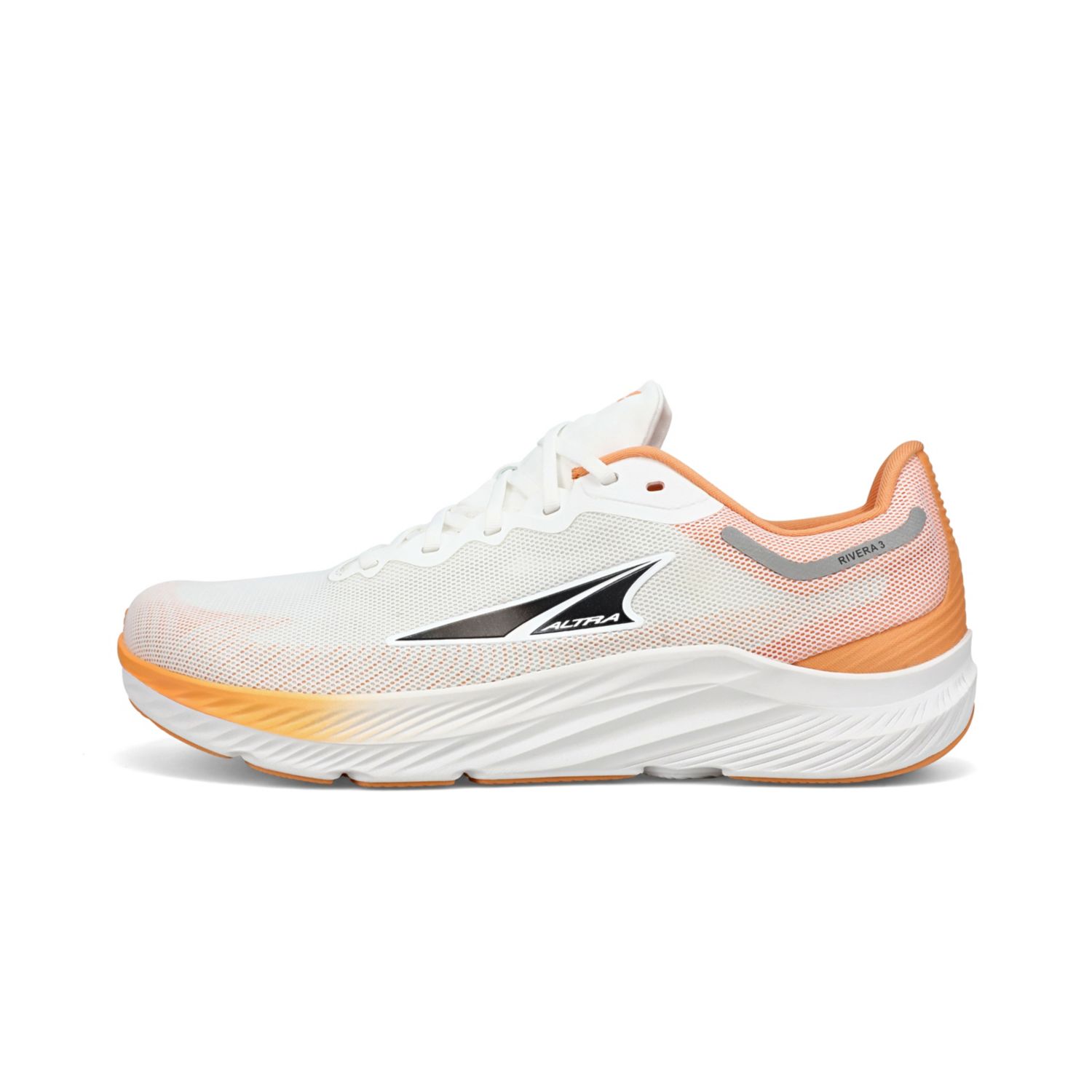 Altra Rivera 3 Men's Walking Shoes White / Orange | NZ-96401389