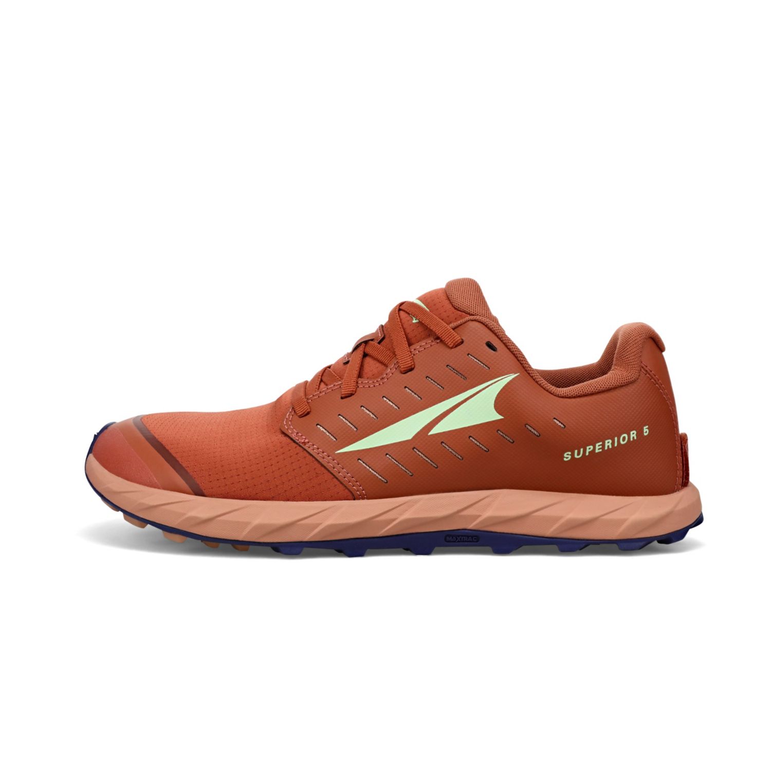 Altra Superior 5 Men's Trail Running Shoes Dark Orange | NZ-87024519