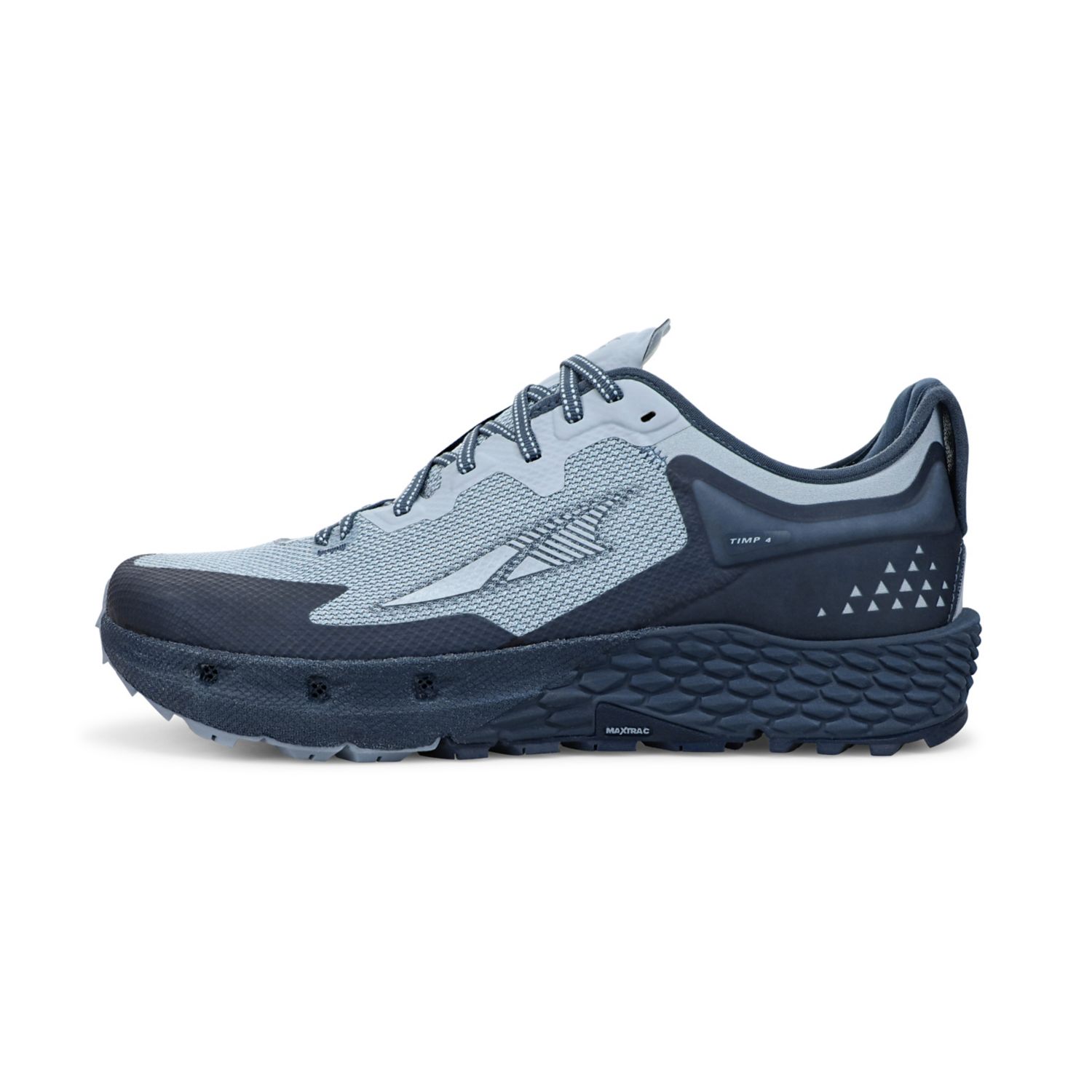 Altra Timp 4 Men's Trail Running Shoes Blue | NZ-78350969