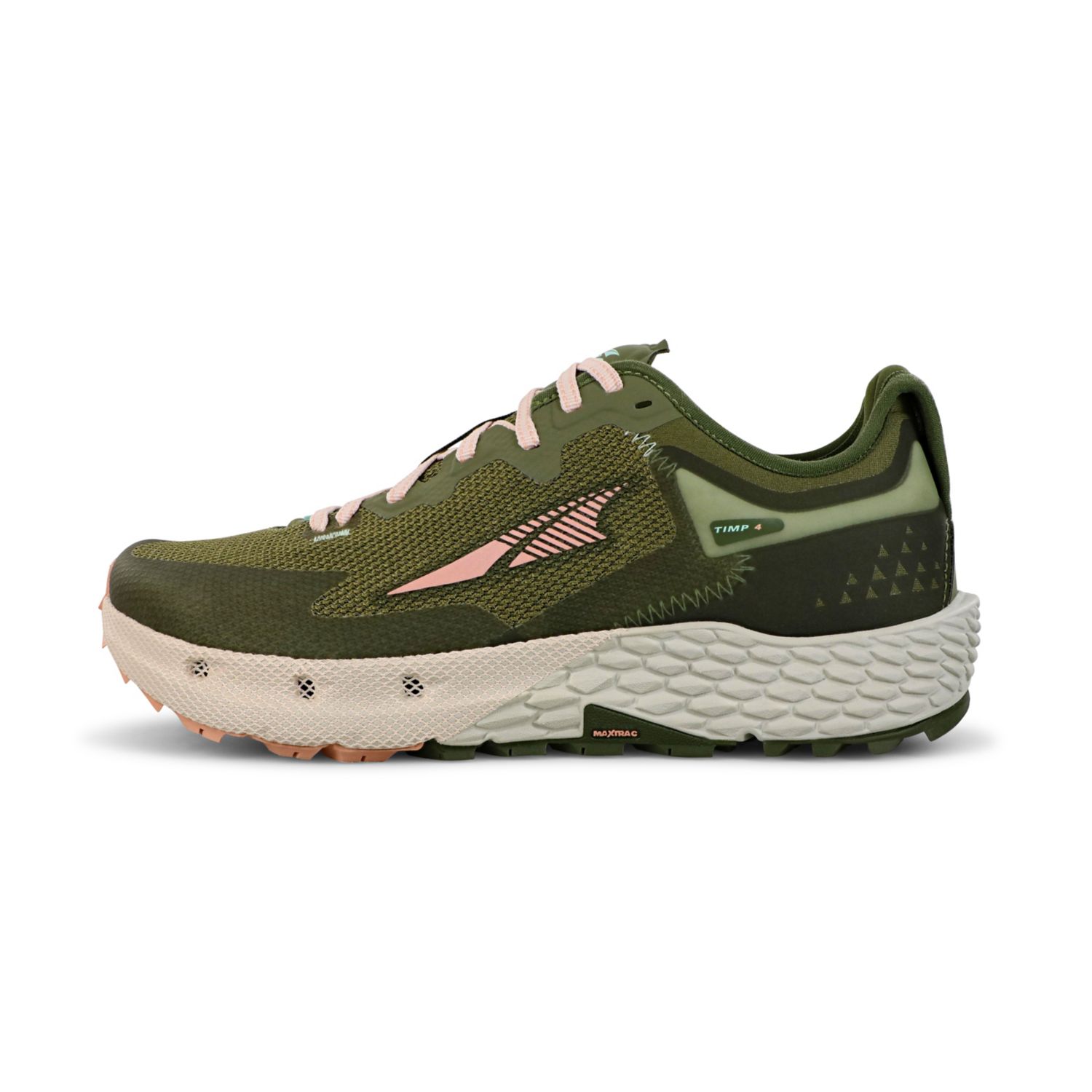 Altra Timp 4 Women's Trail Running Shoes Olive | NZ-54983609