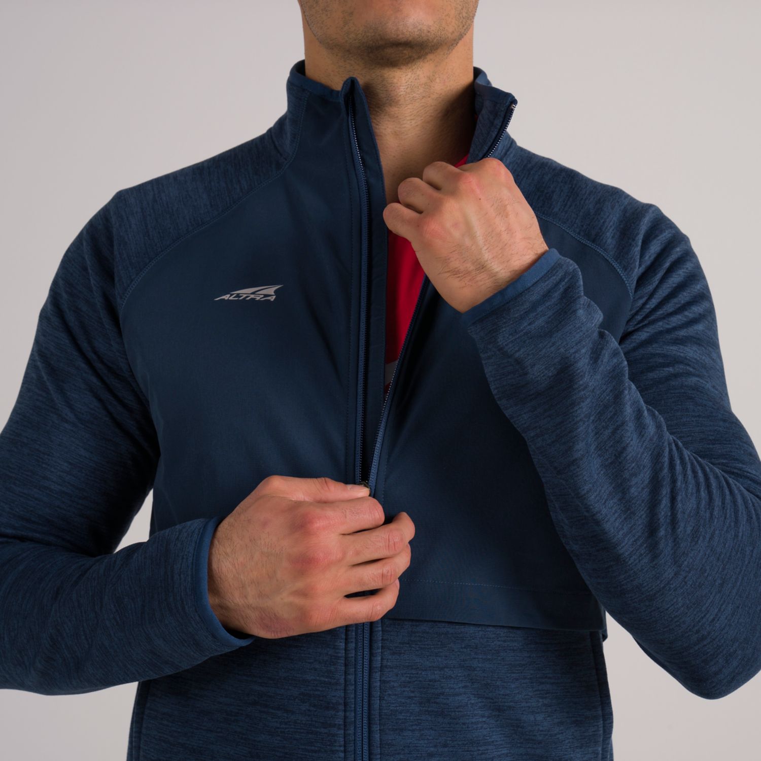 Altra Everyday Hybrid Men's Running Jackets Blue | NZ-28165499