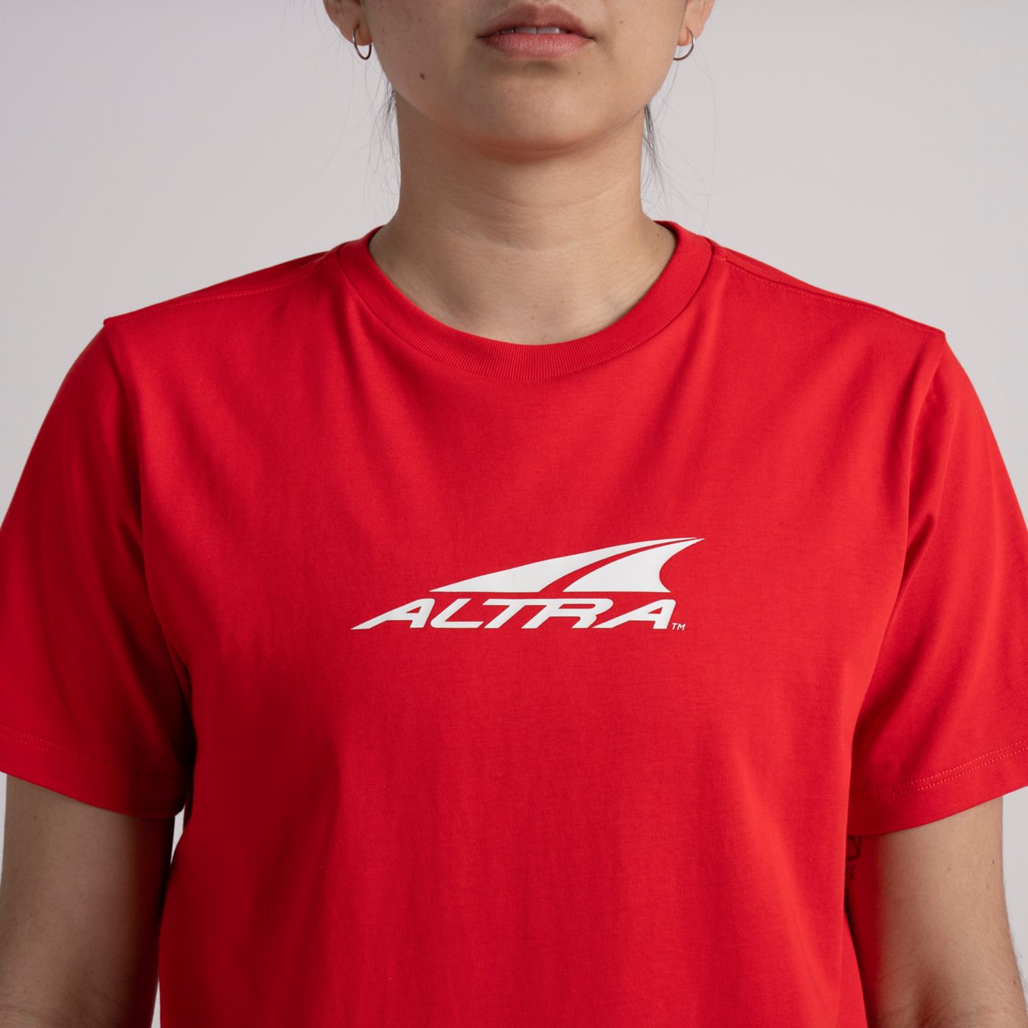 Altra Everyday Recycled Women's T Shirts Red | NZ-98034269