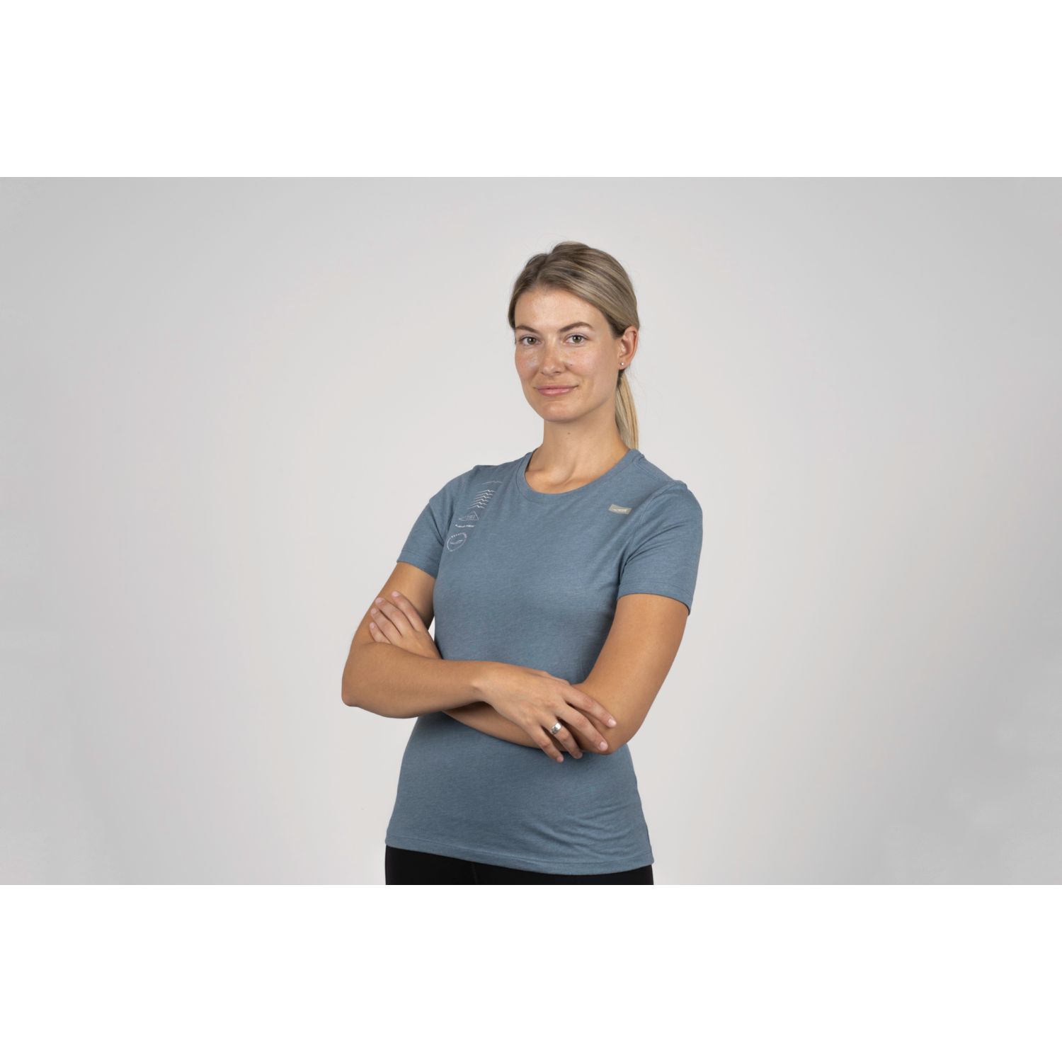 Altra Legend Women's T Shirts Blue | NZ-45867039