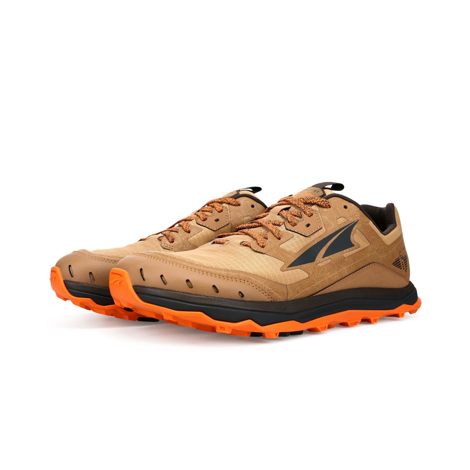 Altra Lone Peak 6 Men's Trail Running Shoes Brown | NZ-92047659