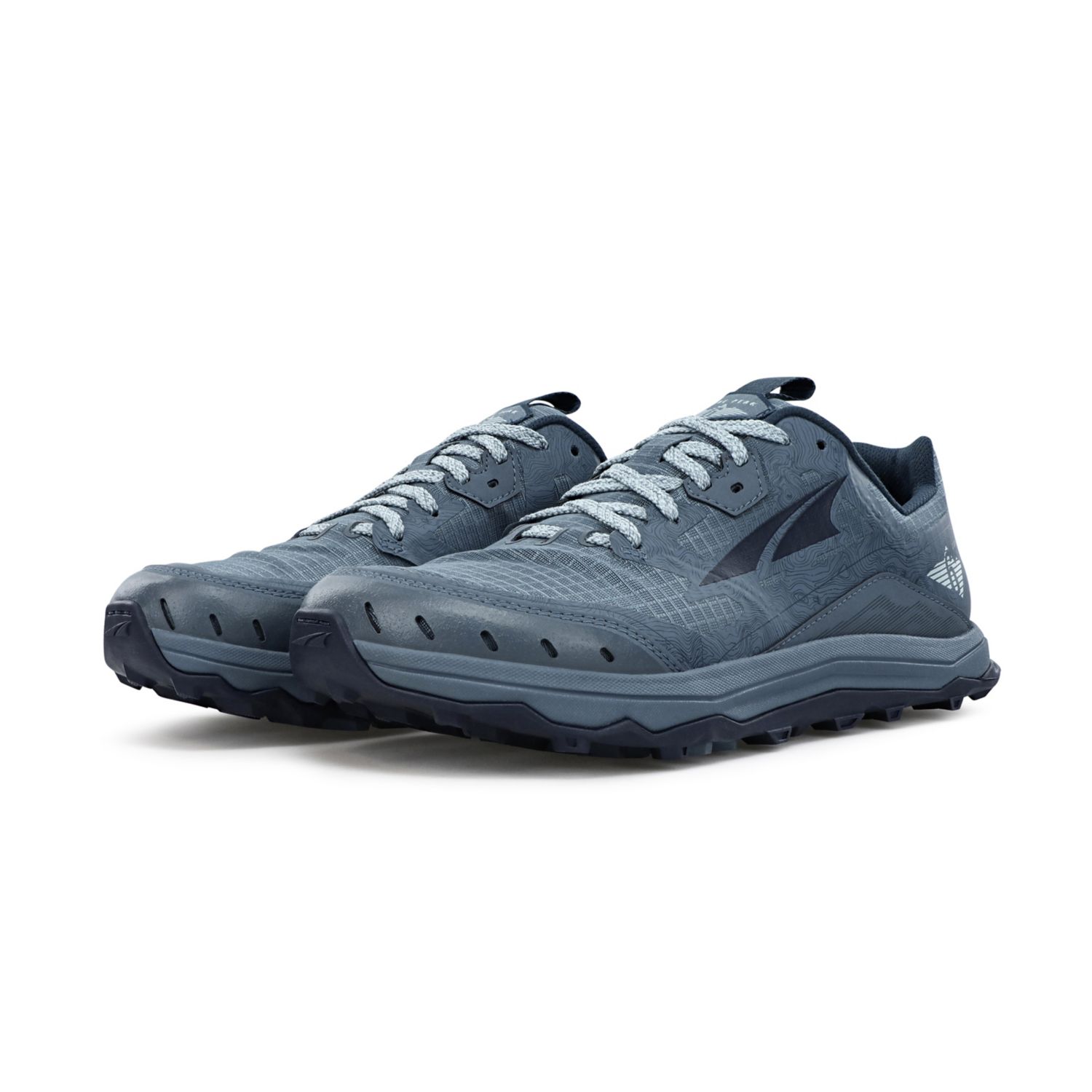 Altra Lone Peak 6 Women's Trail Running Shoes Navy / Light Blue | NZ-01234799