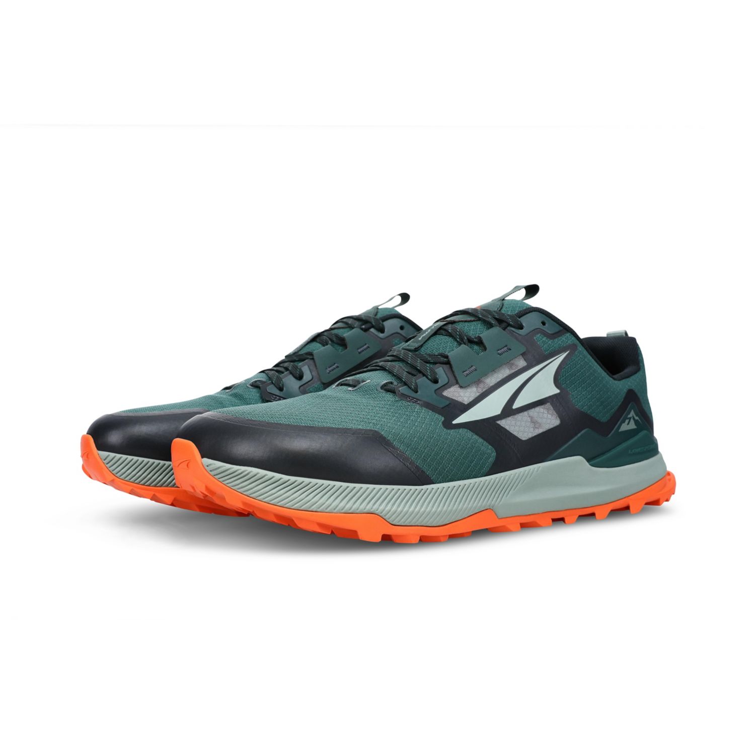 Altra Lone Peak 7 Men's Trail Running Shoes Green / Black / Orange | NZ-24768539