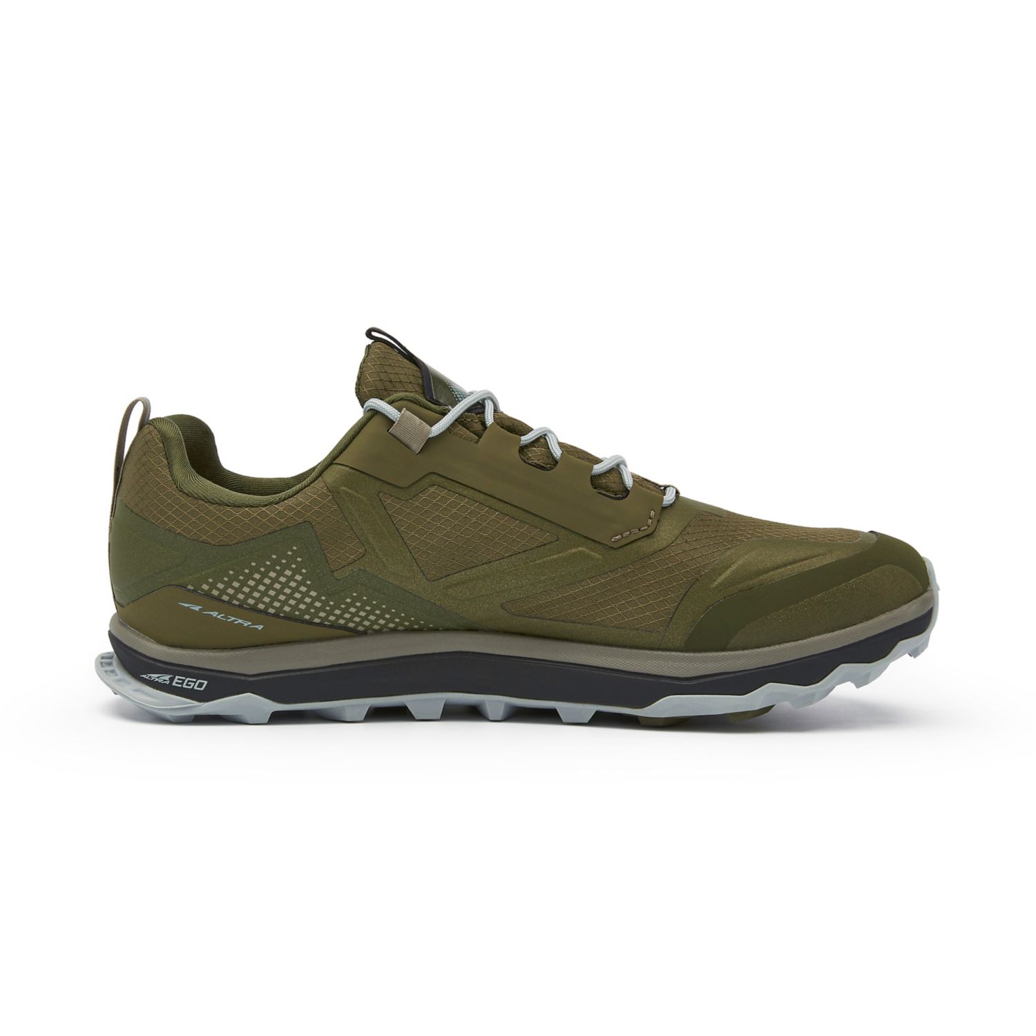 Altra Lone Peak All-wthr Low Men's Trail Running Shoes Olive | NZ-30897419