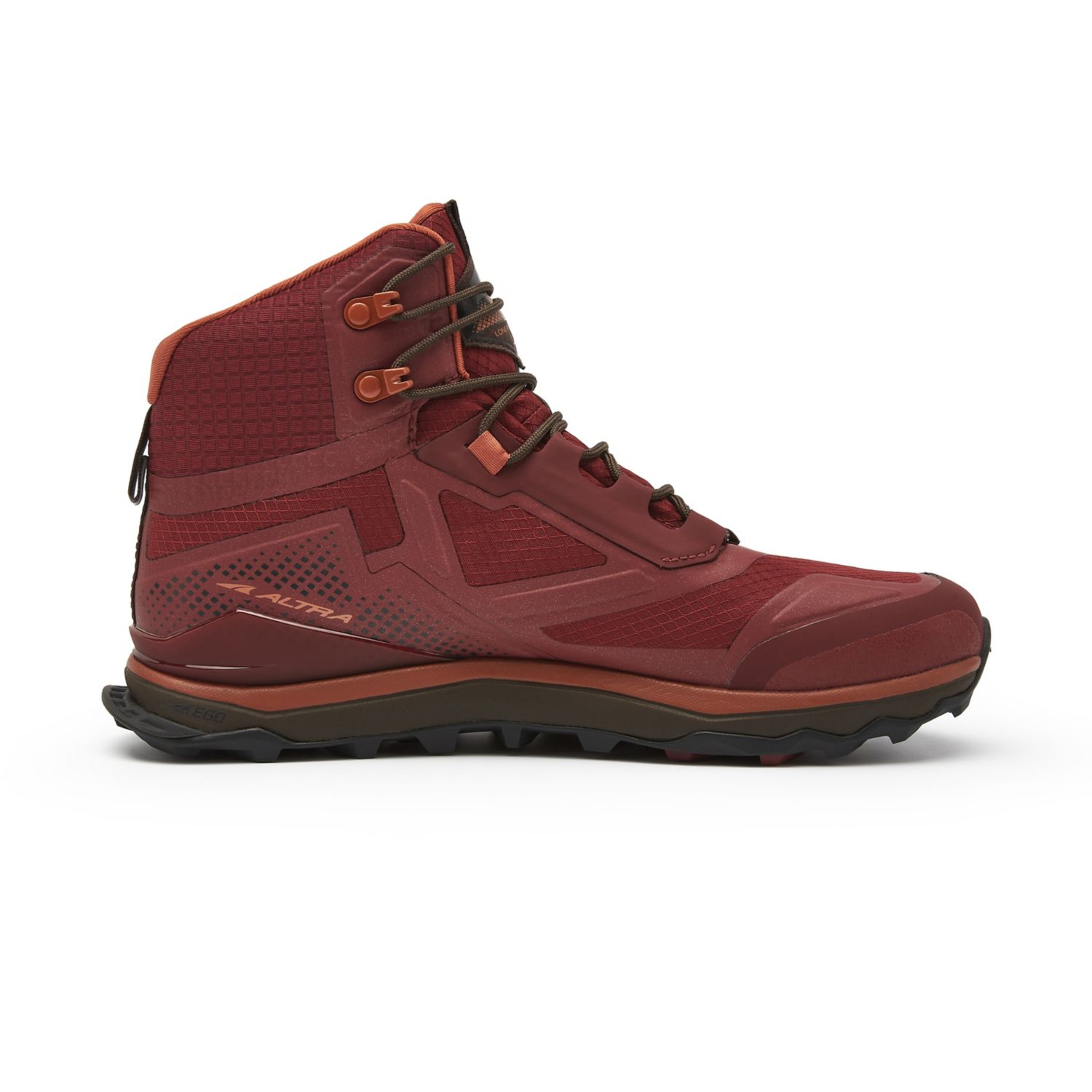 Altra Lone Peak All-wthr Mid Men's Hiking Boots Burgundy | NZ-61073929