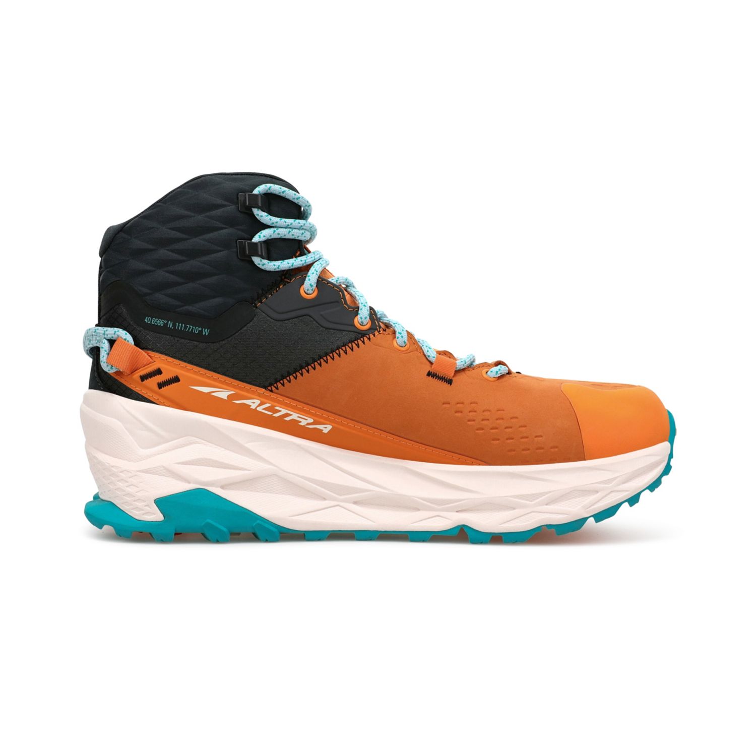 Altra Olympus 5 Hike Mid Gtx Women's Hiking Boots Orange / Grey | NZ-59271369