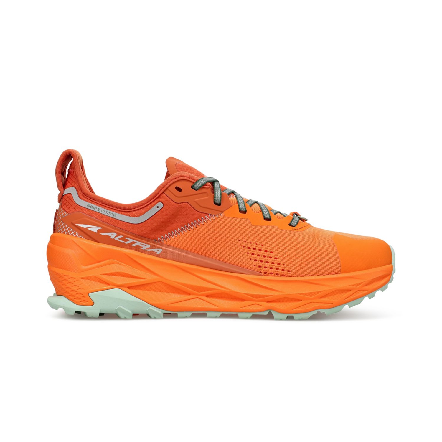 Altra Olympus 5 Men's Trail Running Shoes Orange | NZ-57320949