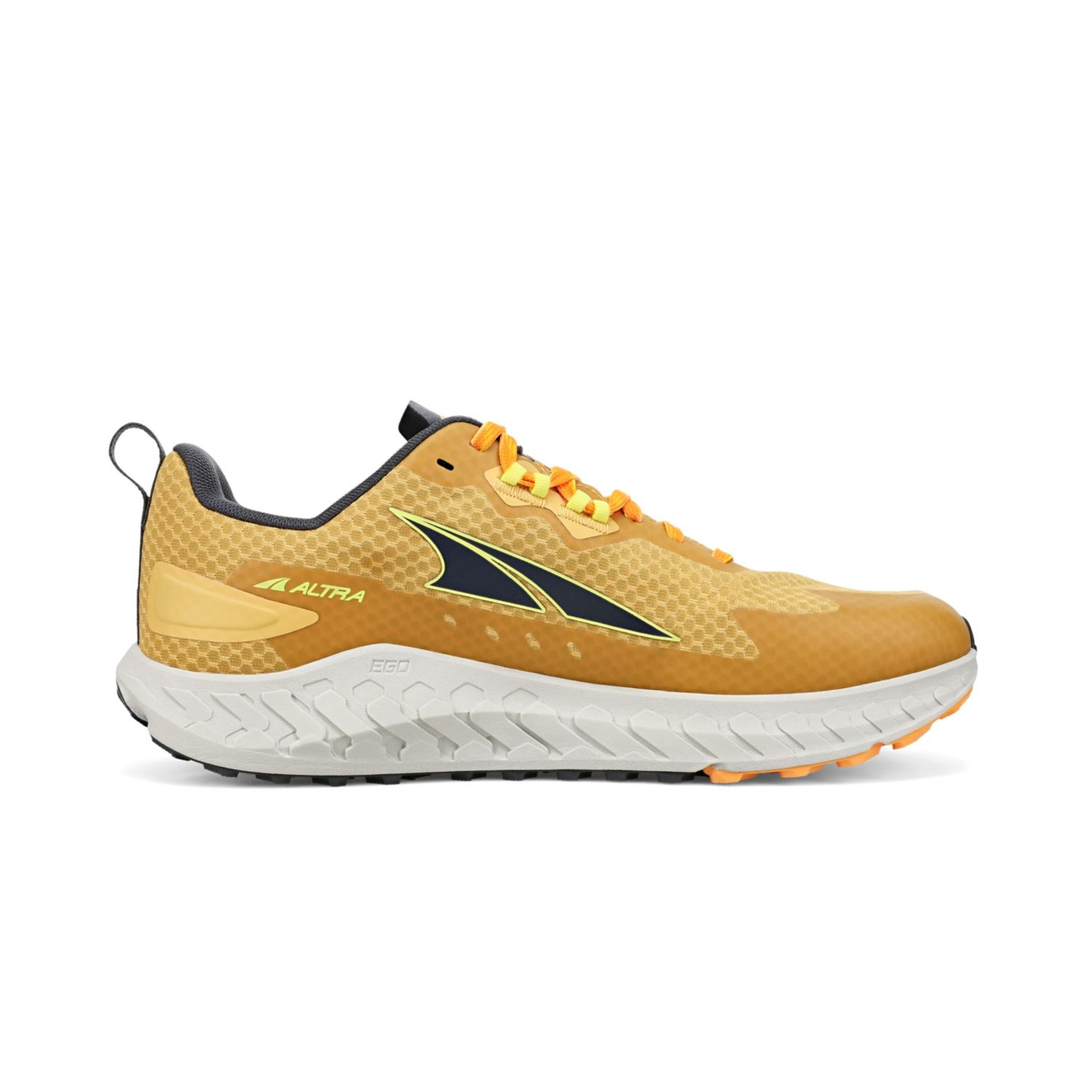 Altra Outroad Men's Road Running Shoes Grey / Yellow | NZ-39567819