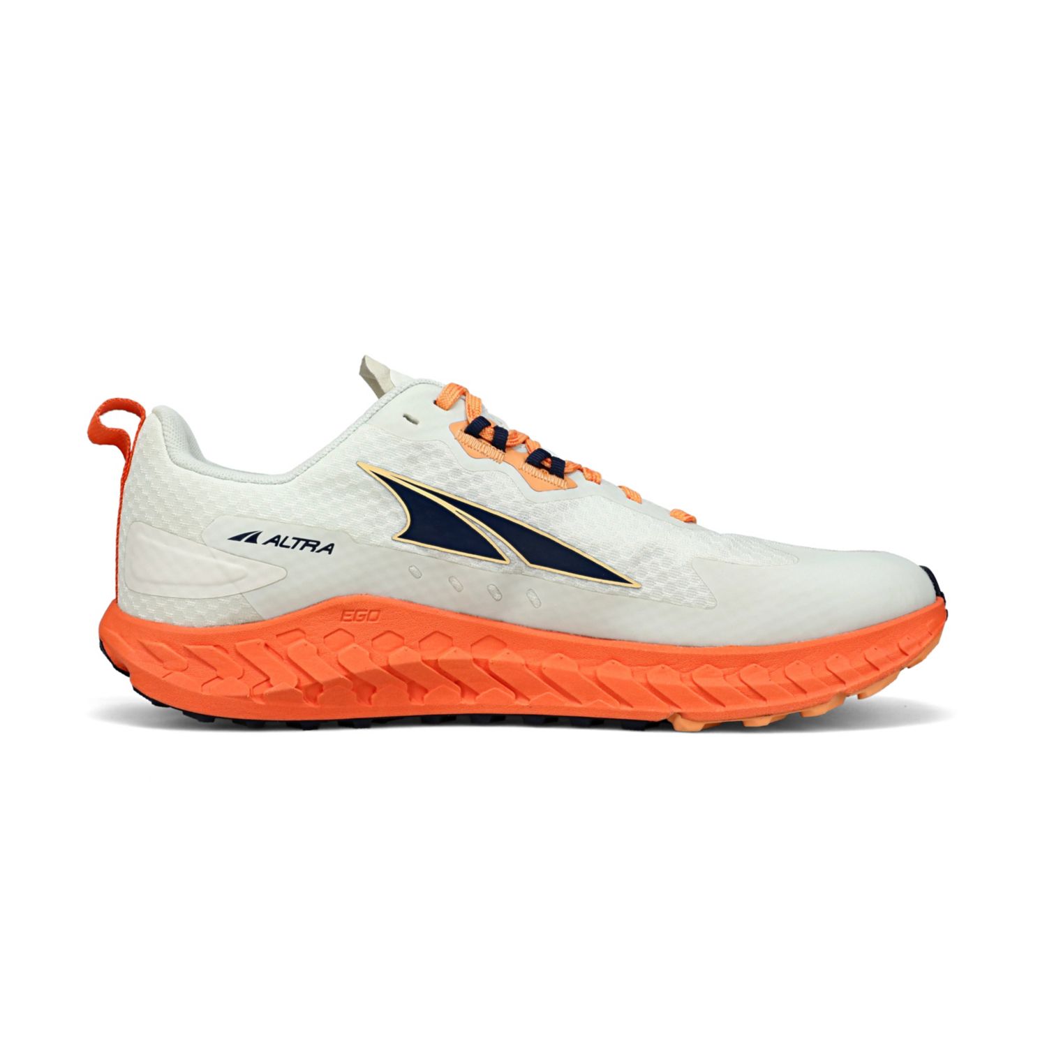 Altra Outroad Men's Trail Running Shoes White / Orange | NZ-16023979