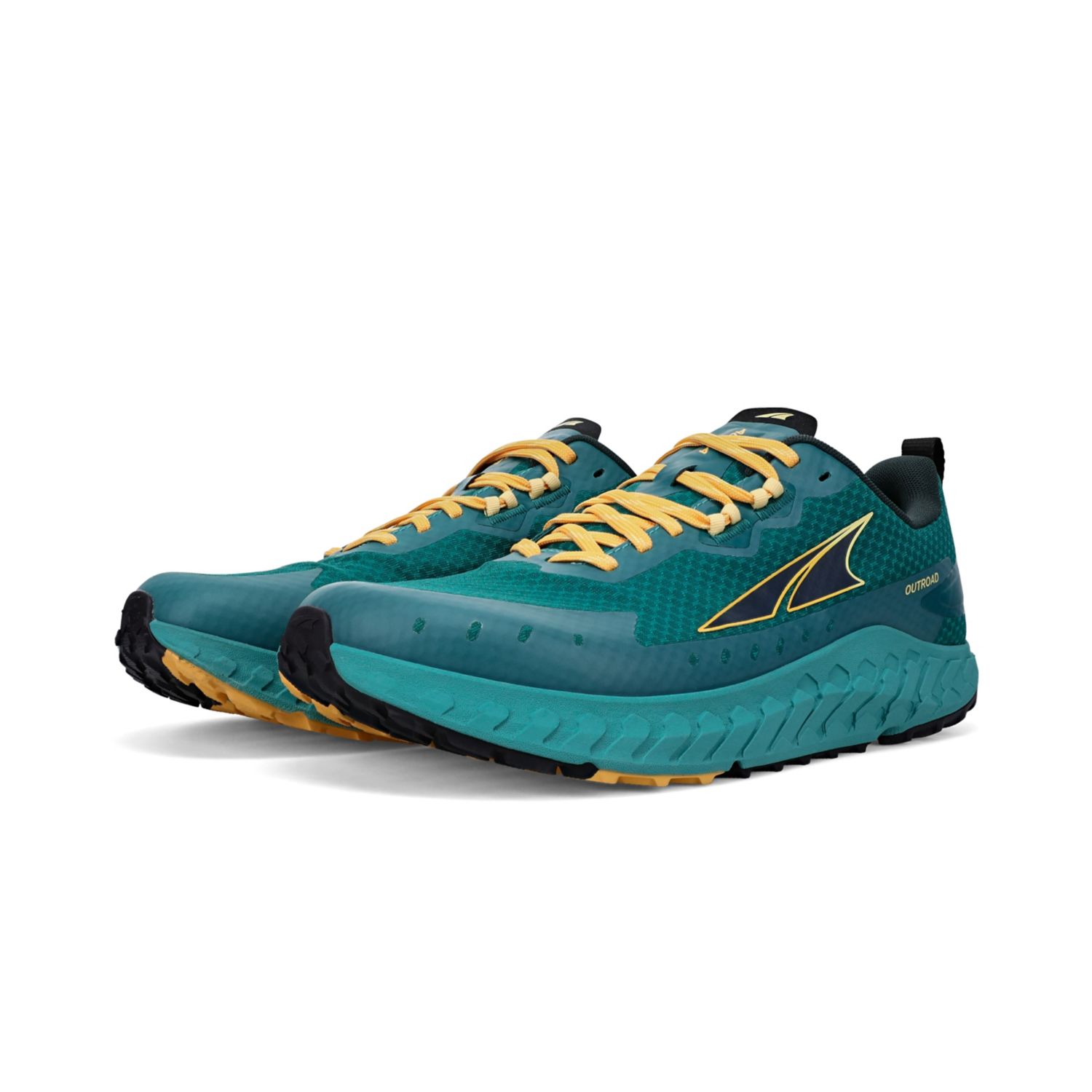 Altra Outroad Men's Trail Running Shoes Deep Turquoise | NZ-51786949