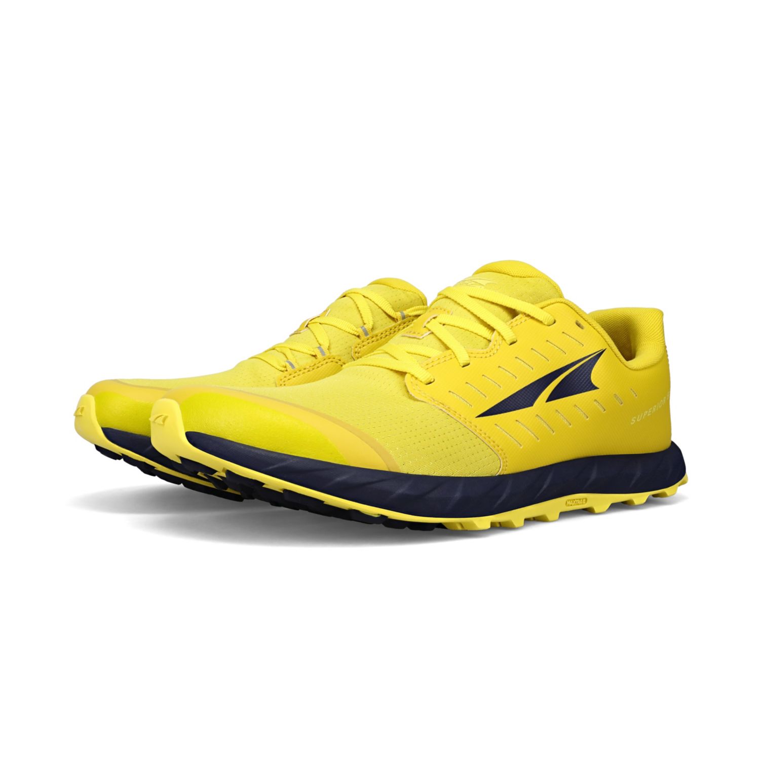 Altra Superior 5 Men's Trail Running Shoes Yellow | NZ-31289409