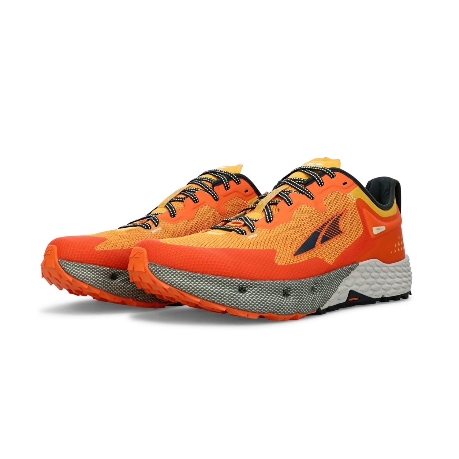 Altra Timp 4 Men's Trail Running Shoes Orange | NZ-19586329