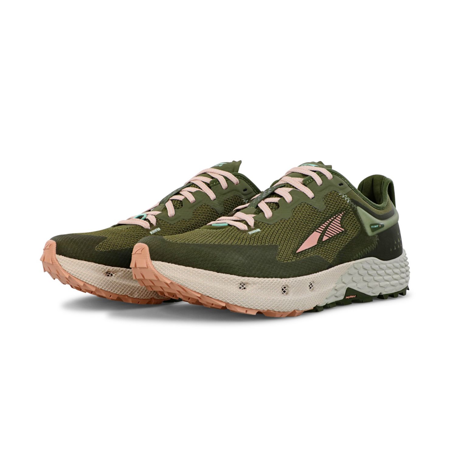 Altra Timp 4 Women's Trail Running Shoes Olive | NZ-54983609