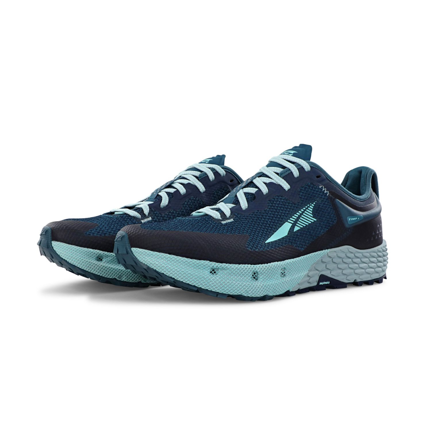 Altra Timp 4 Women's Trail Running Shoes Deep Turquoise | NZ-73029189